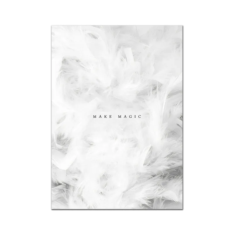 Nordic Fashion Flowers Wall Art