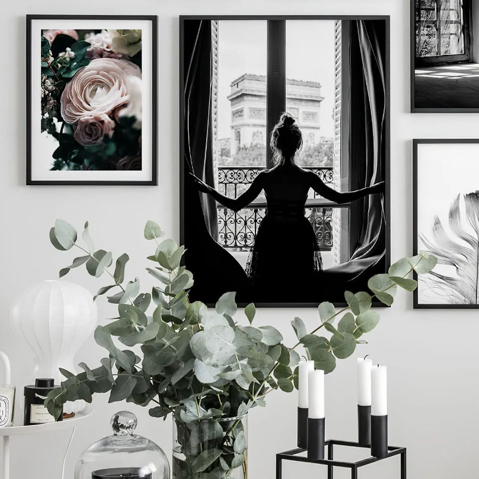 Nordic Fashion Flowers Wall Art