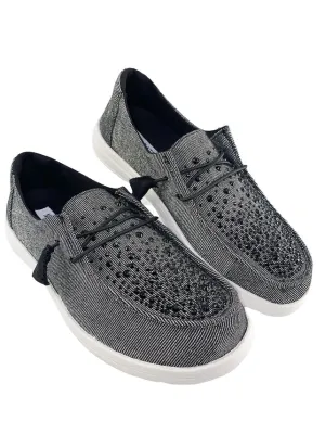 Not Rated Gray Slip On Shoes