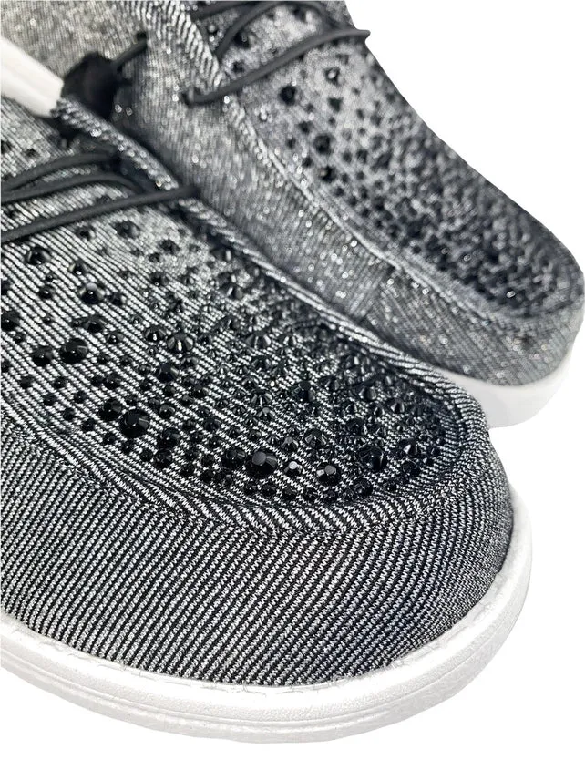 Not Rated Gray Slip On Shoes