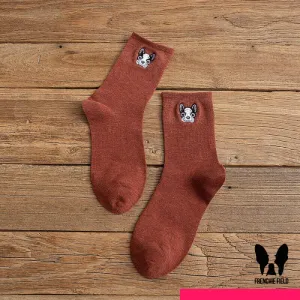 Ooh-la-la Frenchie Socks