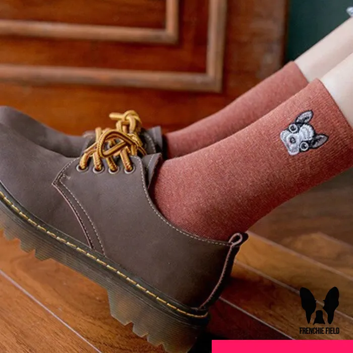 Ooh-la-la Frenchie Socks