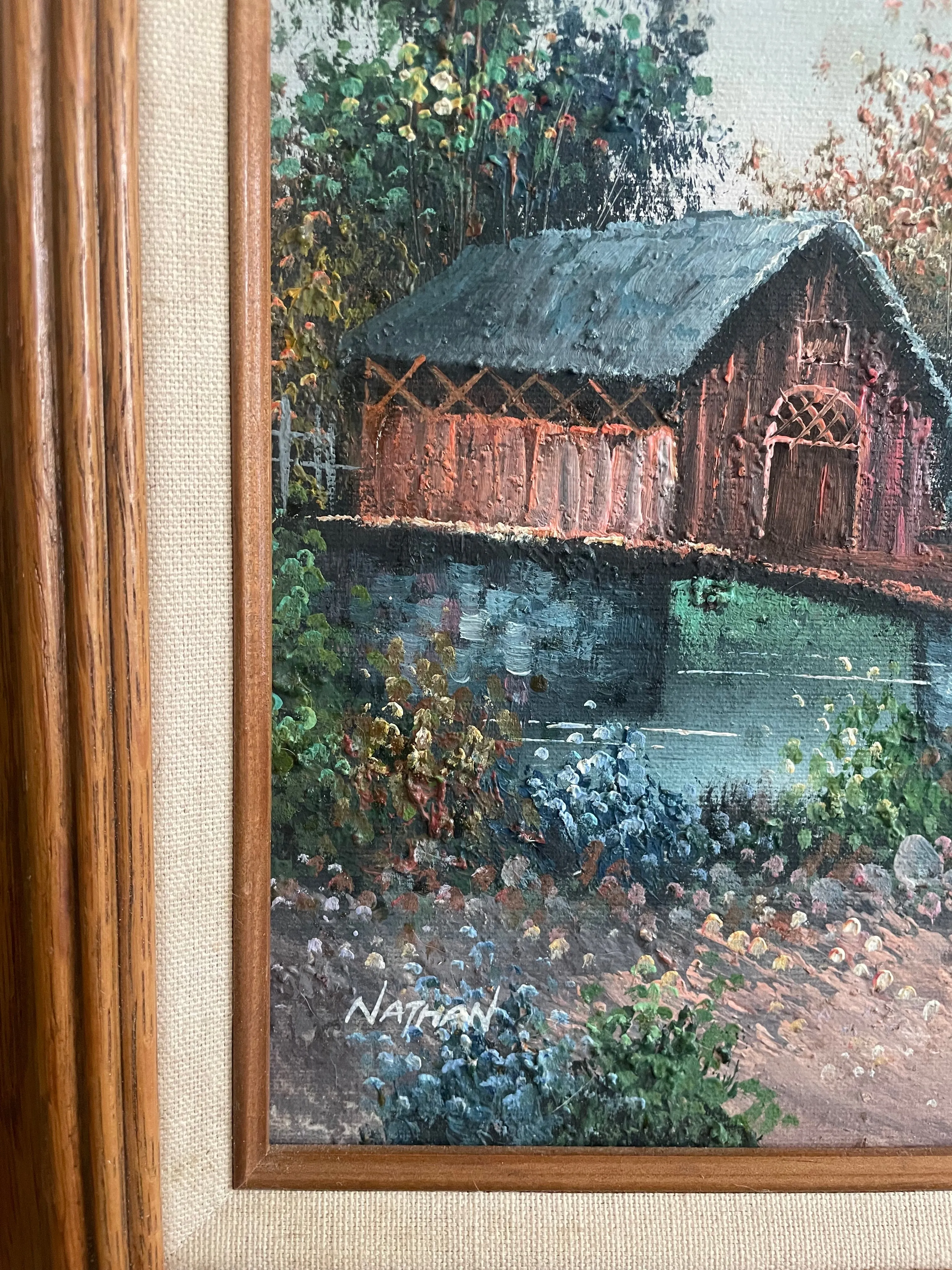 Original framed painting