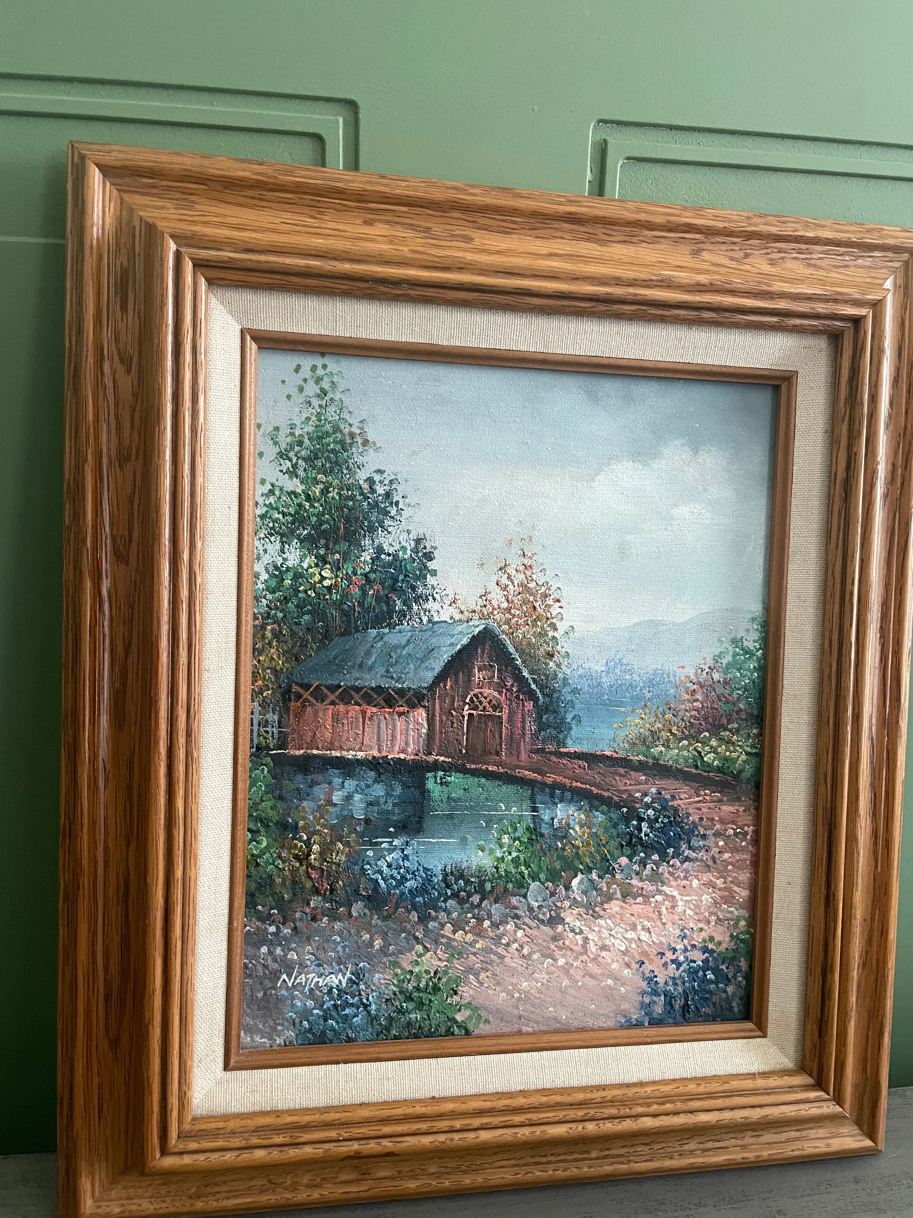 Original framed painting
