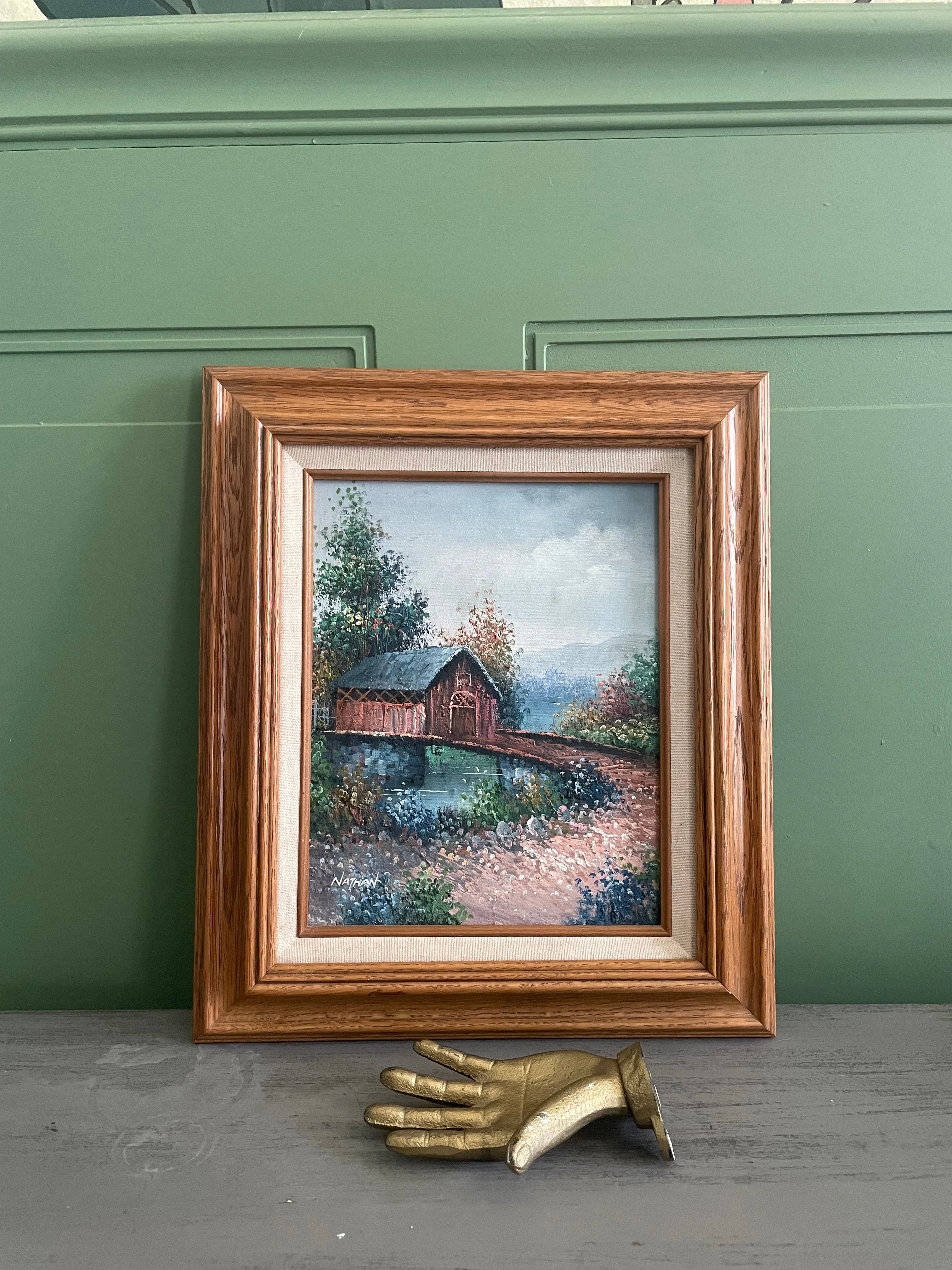 Original framed painting