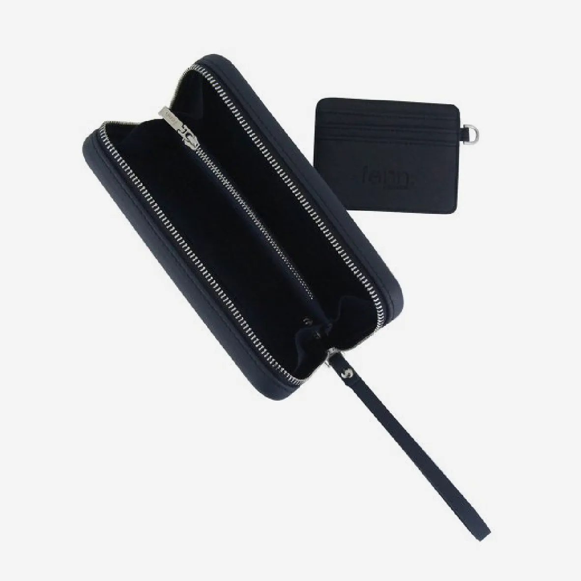 Original Wallet With Strap - Navy