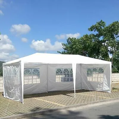 Outdoor 10'x20' Canopy Party Wedding Tent Gazebo Pavilion Cater Events 4 Sidewall
