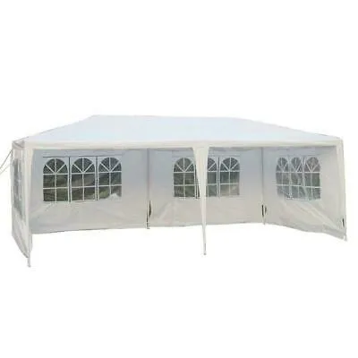 Outdoor 10'x20' Canopy Party Wedding Tent Gazebo Pavilion Cater Events 4 Sidewall