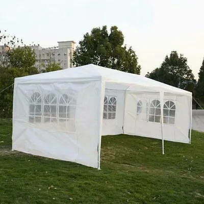 Outdoor 10'x20' Canopy Party Wedding Tent Gazebo Pavilion Cater Events 4 Sidewall