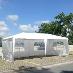 Outdoor 10'x20' Canopy Party Wedding Tent Gazebo Pavilion Cater Events 4 Sidewall