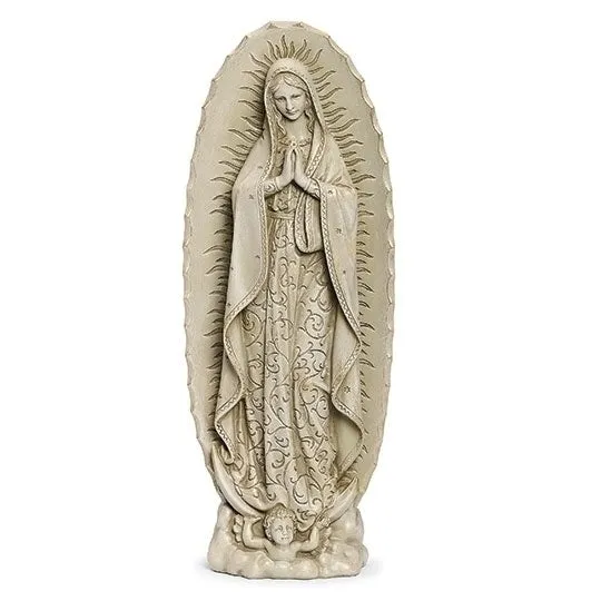 Outdoor Our Lady of Guadalupe Statue 15"