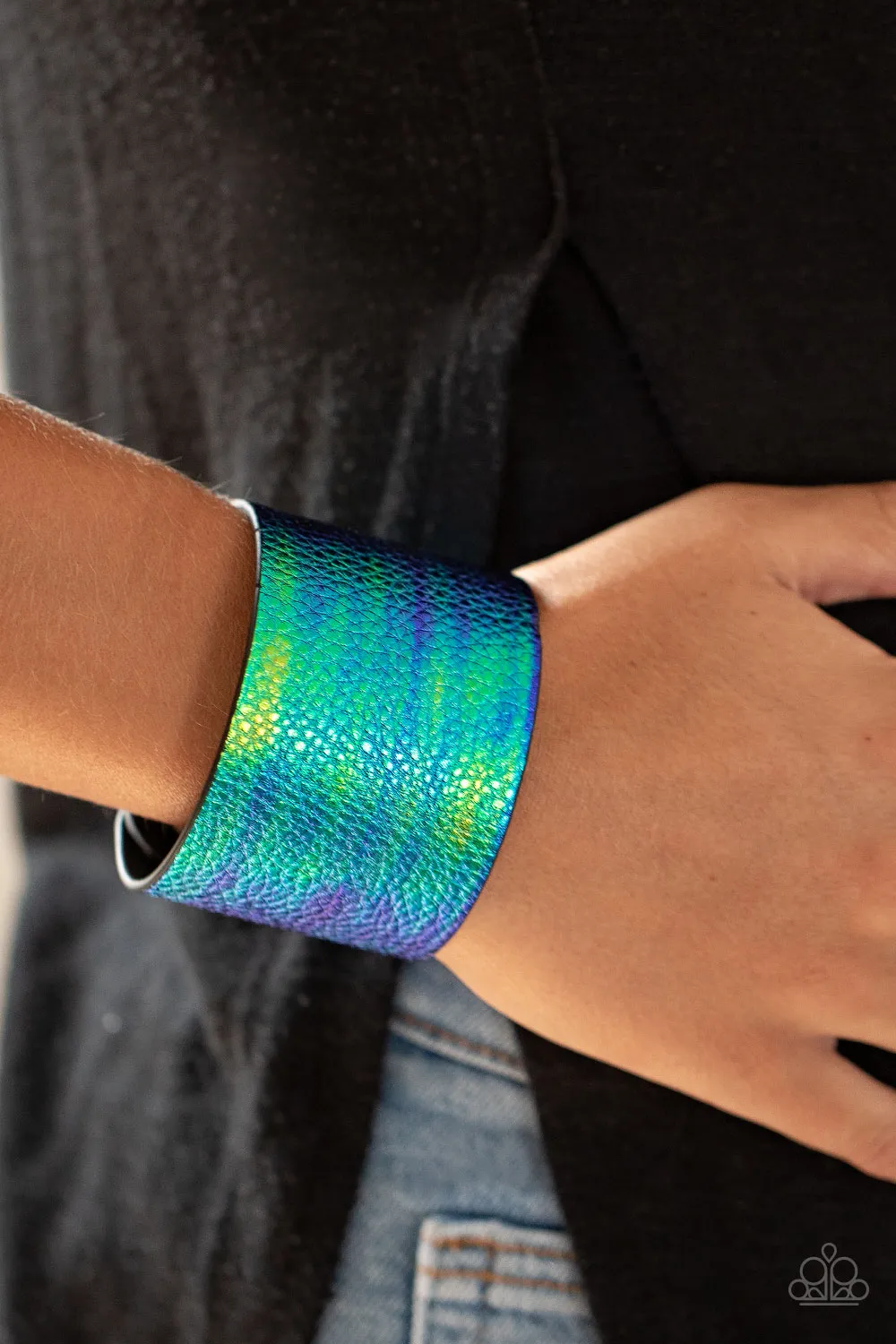 Paparazzi Cosmo Cruise - Blue Wrap Bracelet