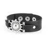 Paparazzi - Courageously Captain  -  Black  Urban Bracelet
