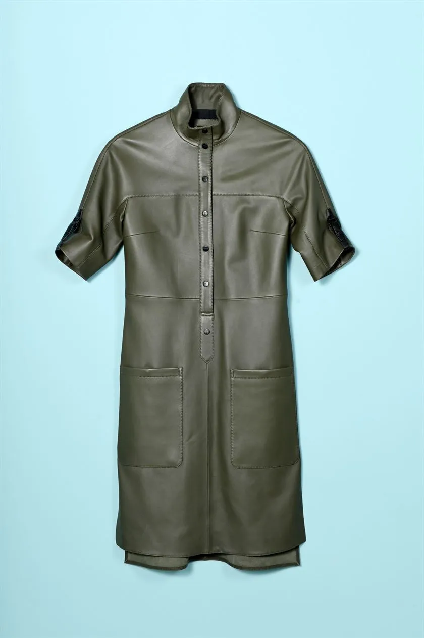 Perona   I   Womens-Outerweareather Dress-Nala-Pma-Fv21-7917-Olive  AS7904
