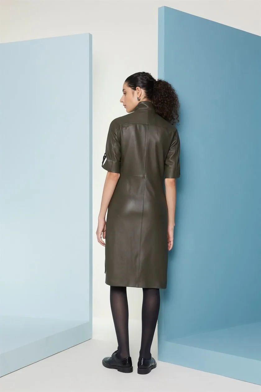 Perona   I   Womens-Outerweareather Dress-Nala-Pma-Fv21-7917-Olive  AS7904