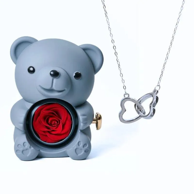 Personalized Eternal Bear Necklace