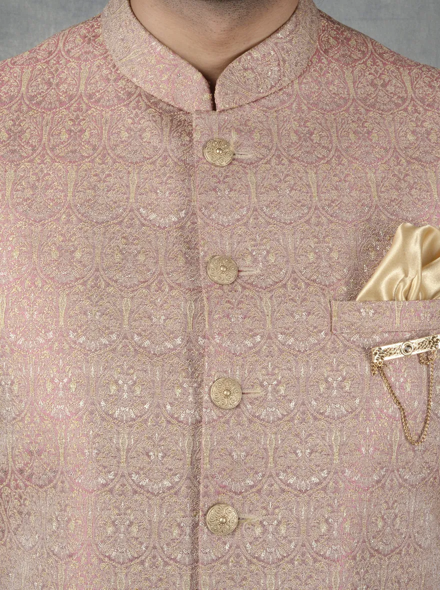 Pink Jodhpuri Suit | JadeBlue