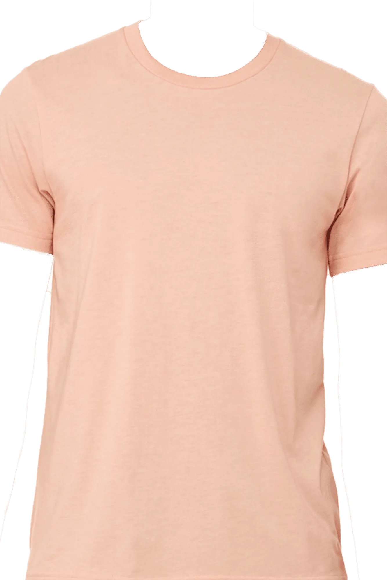 Pink Leopard Howdy Tri-Blend Short Sleeve Tee