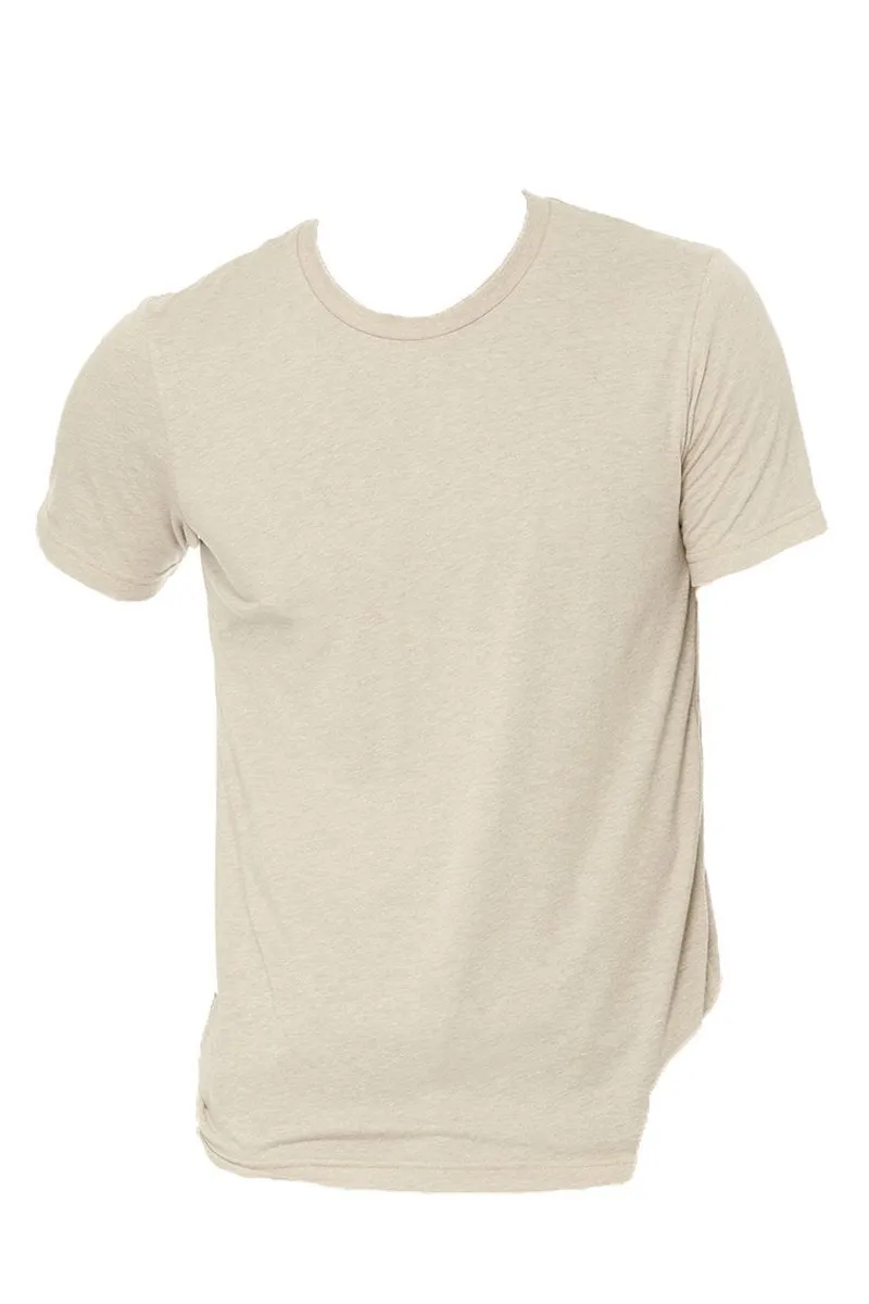 Pink Leopard Howdy Tri-Blend Short Sleeve Tee