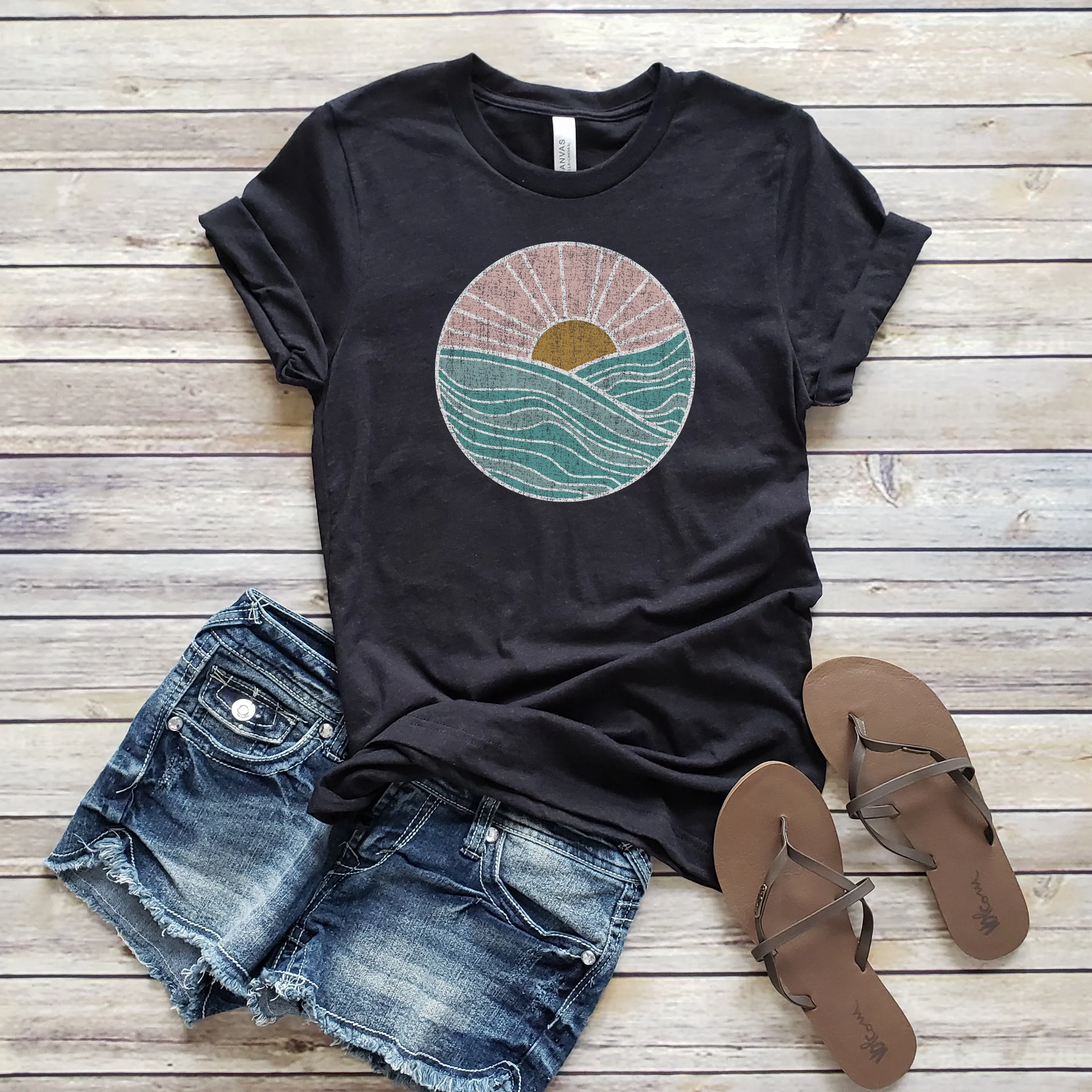 PINK SUNSET TEE