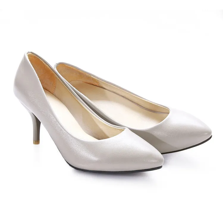 Pointed Toe High Heel Shoes Woman 2305