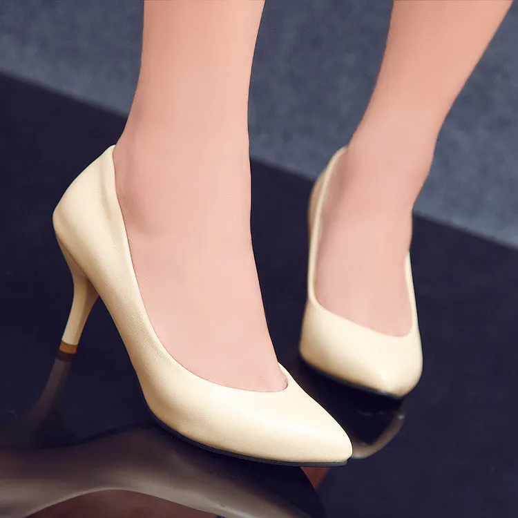Pointed Toe High Heel Shoes Woman 2305