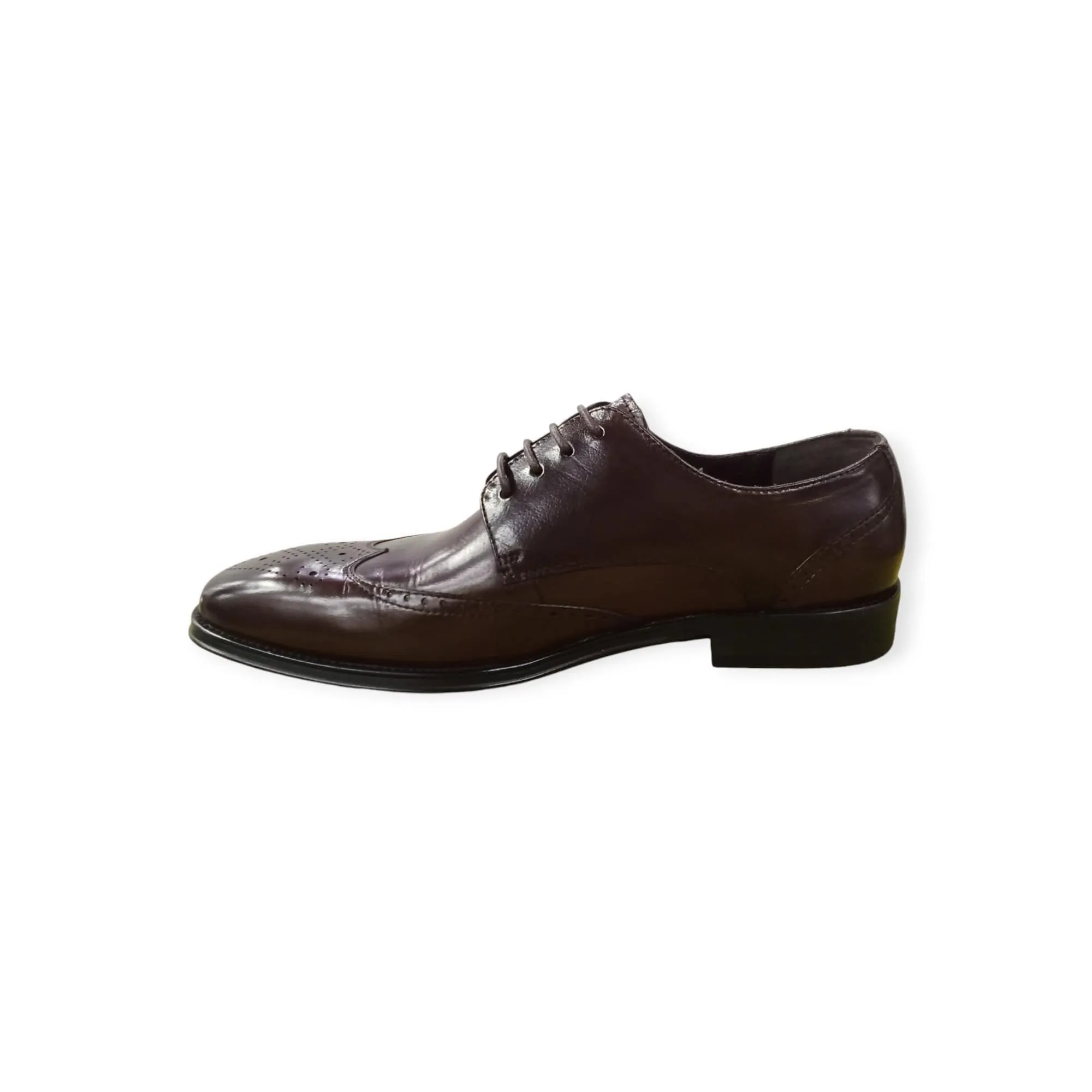 Polo Men's Wingcap Lace Up Brown