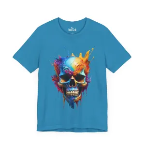 Printif-AI-ed Men's Color Skull Premium Tee