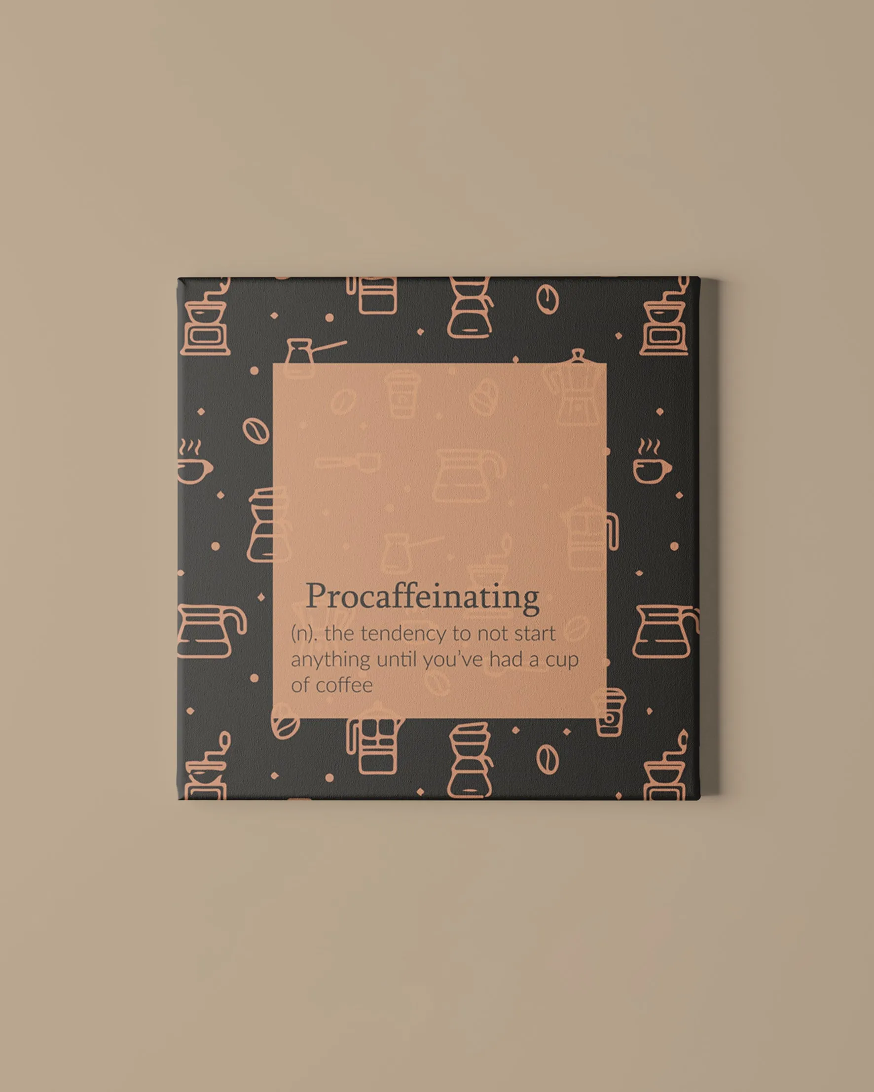 Procaffeinating canvas