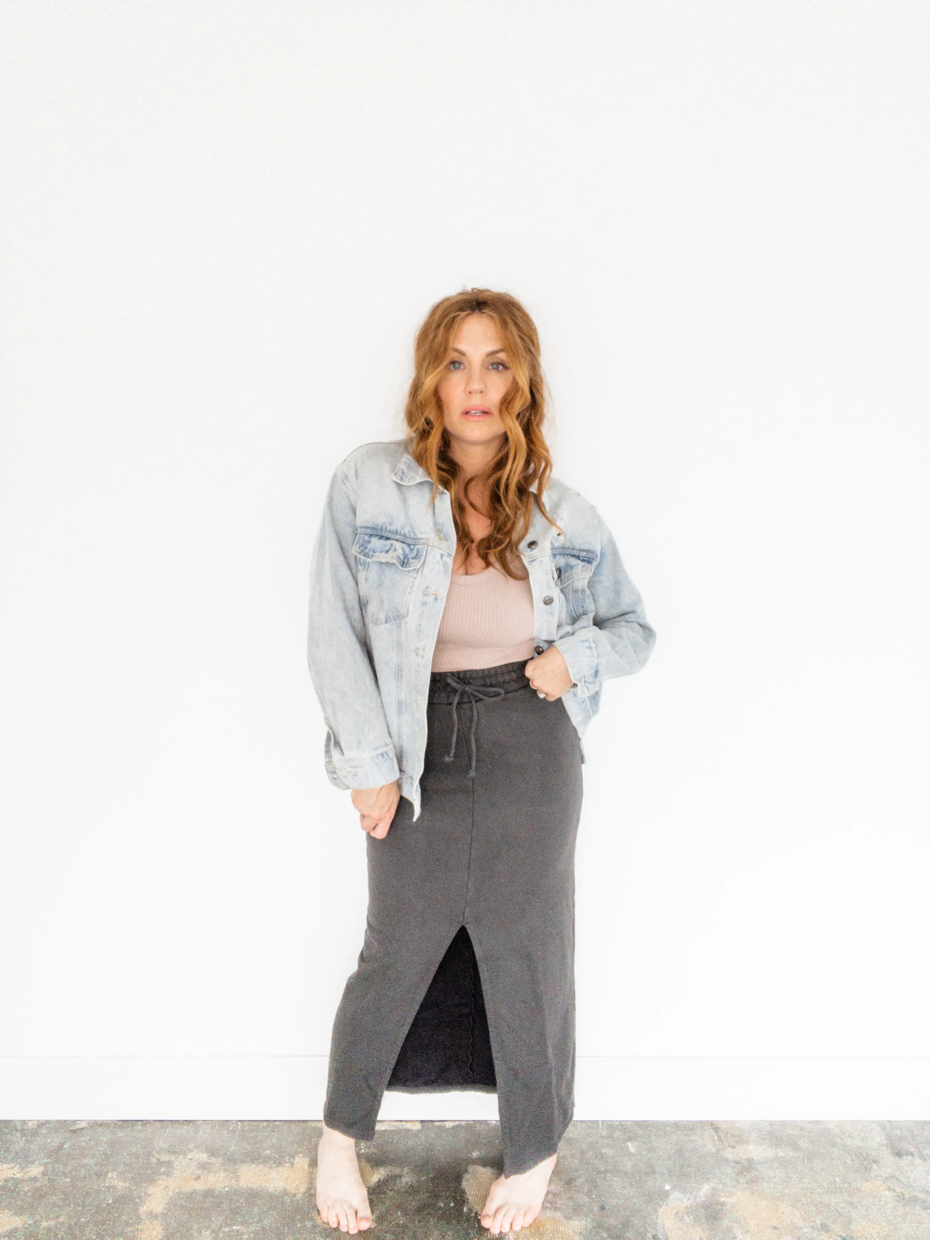 Project Social Eternal Front Slit Skirt