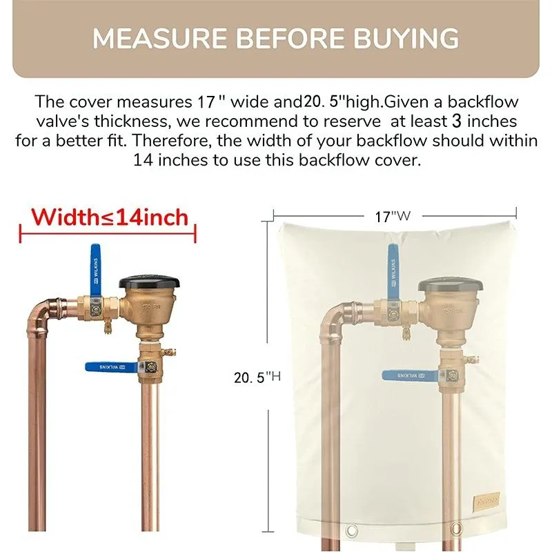 Protect Your Outdoor Faucet With Anti-Freeze Cover - 43 X 52Cm