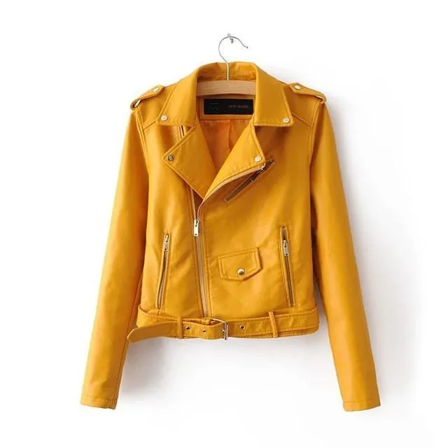 PU Leather Jacket