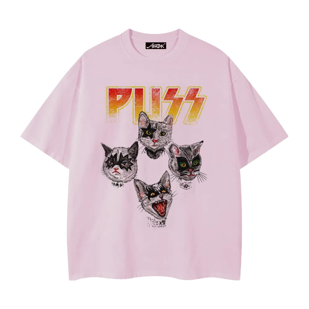 Punk Rock Cat T-Shirt