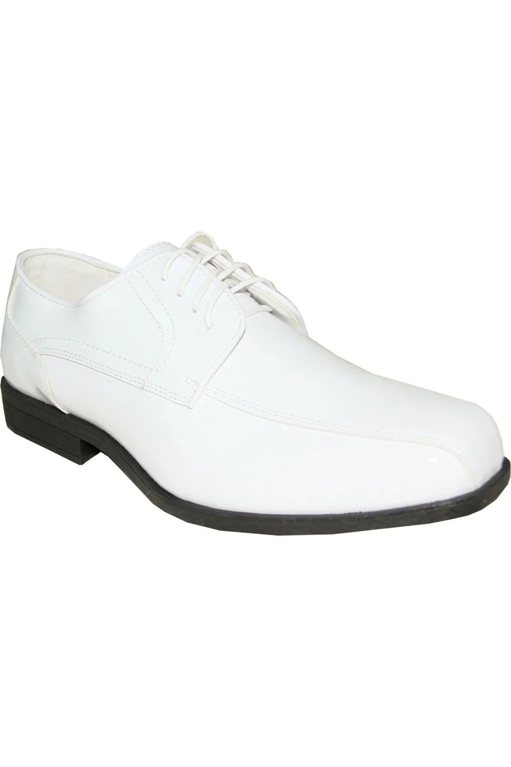 "Lawrence" White Jean Yves Tuxedo Shoes