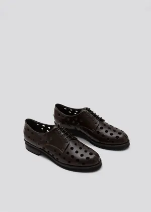 Rachel Comey Avon Punch Flat Dark Brown