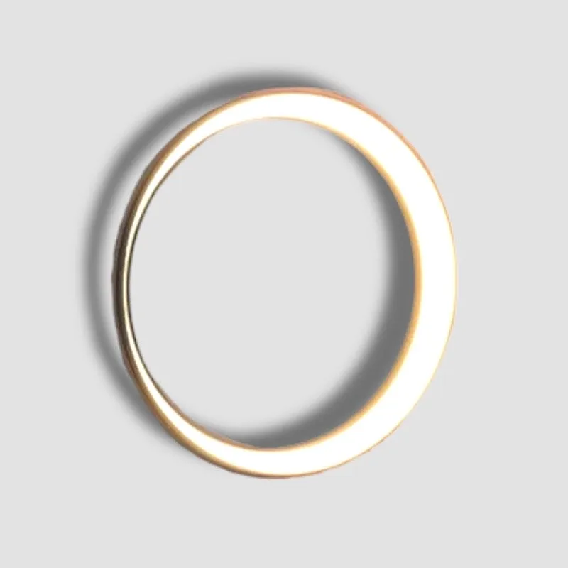 RadiantCircle - Stylish Waterproof Round LED Wall Lamp