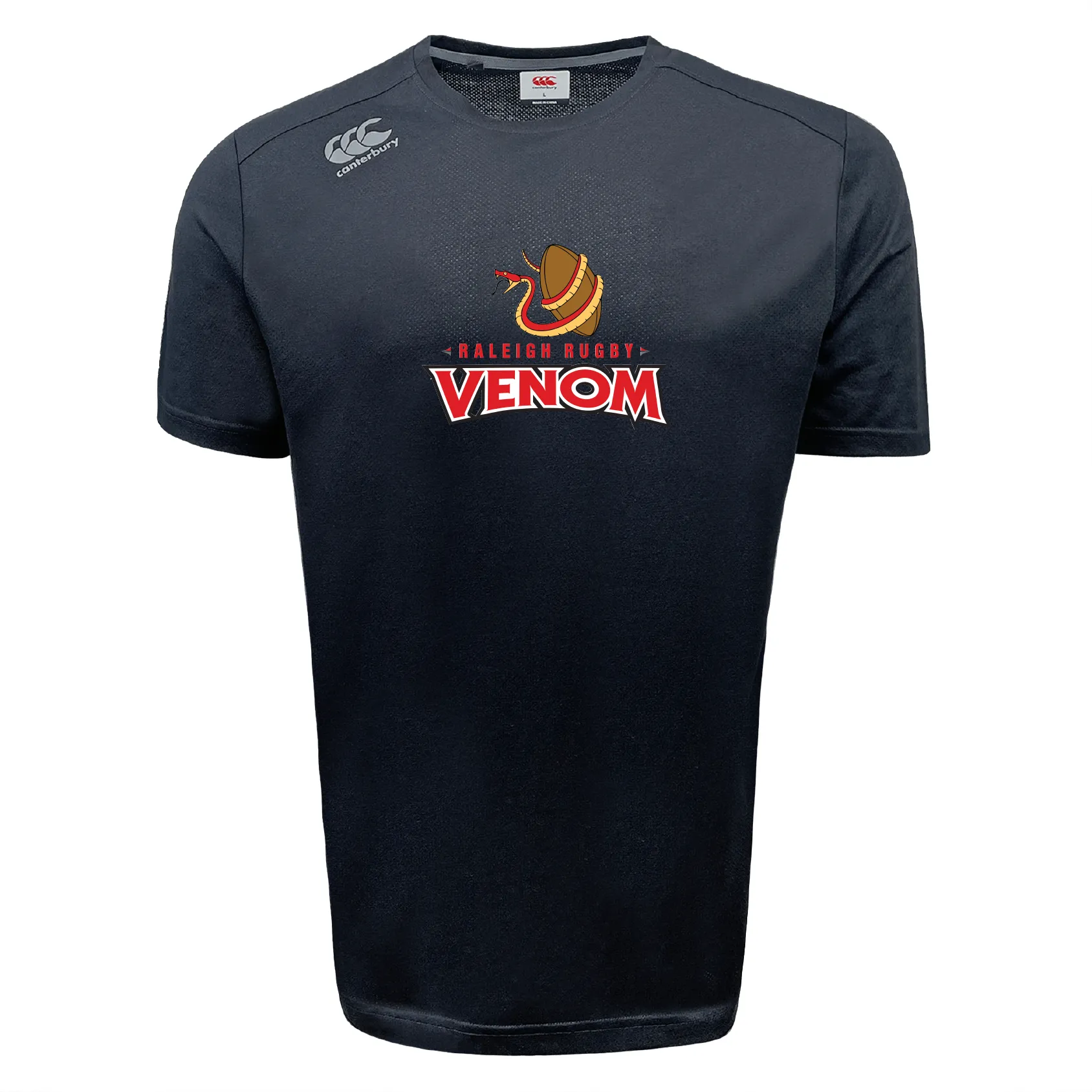 Raleigh Venom Tempo Vapodri T-Shirt by Canterbury
