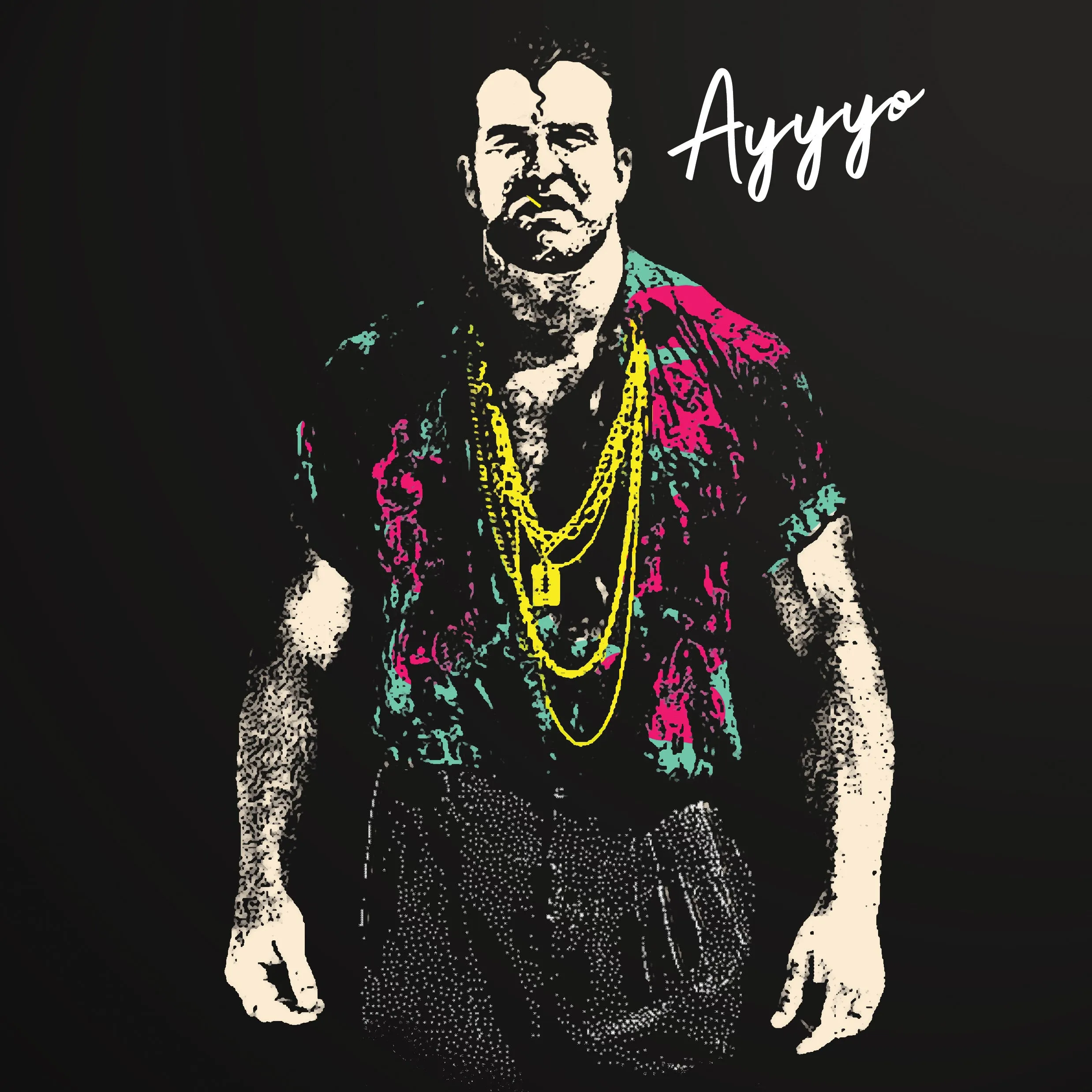 Razor Ramon Ayyyo 90s Wrestling Tank Top