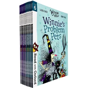 Read With Oxford: Winnie and Wilbur 12 Books Collection Set Level Stage 5 & 6