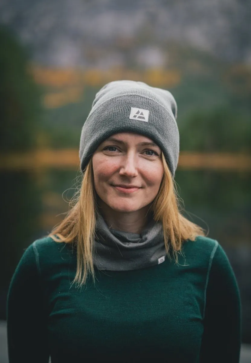 RECYCLED BEANIE WITH POLAR FLEECE