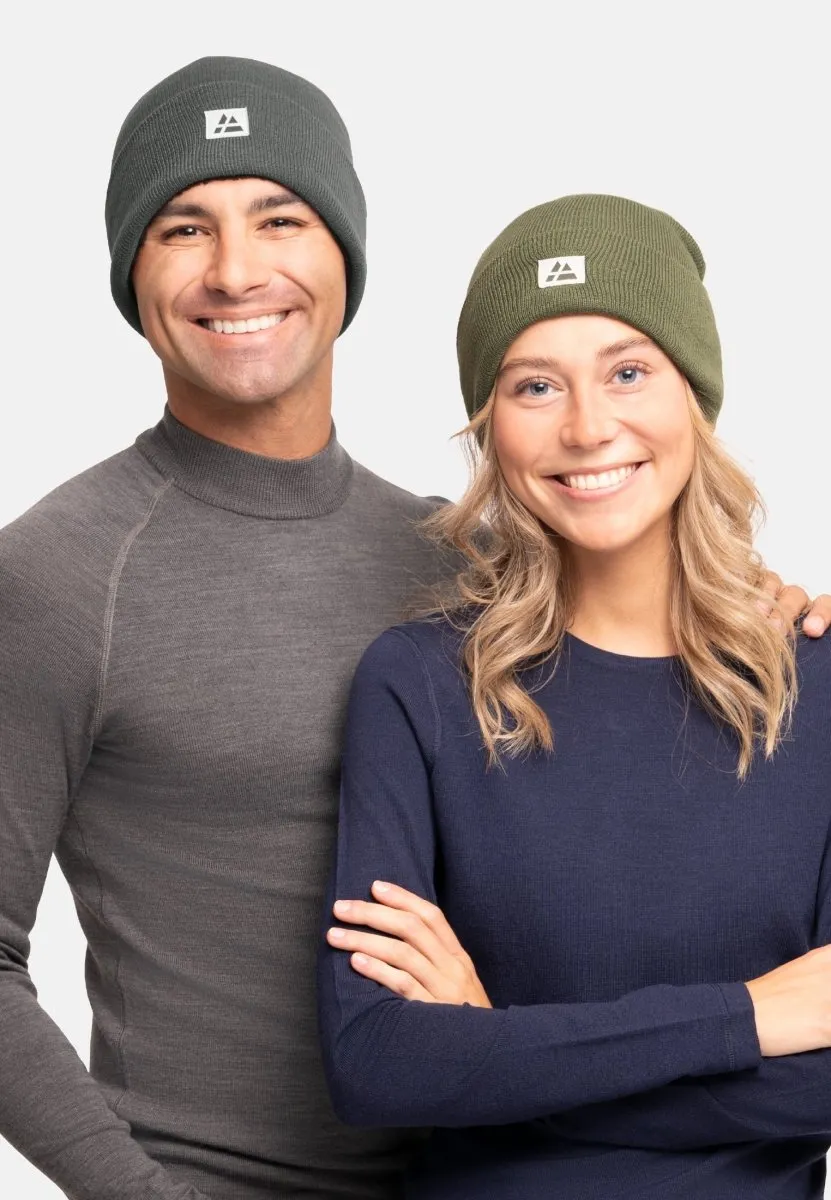 RECYCLED BEANIE WITH POLAR FLEECE
