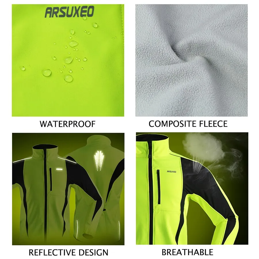 Reflective Warm Bicycle Clothing