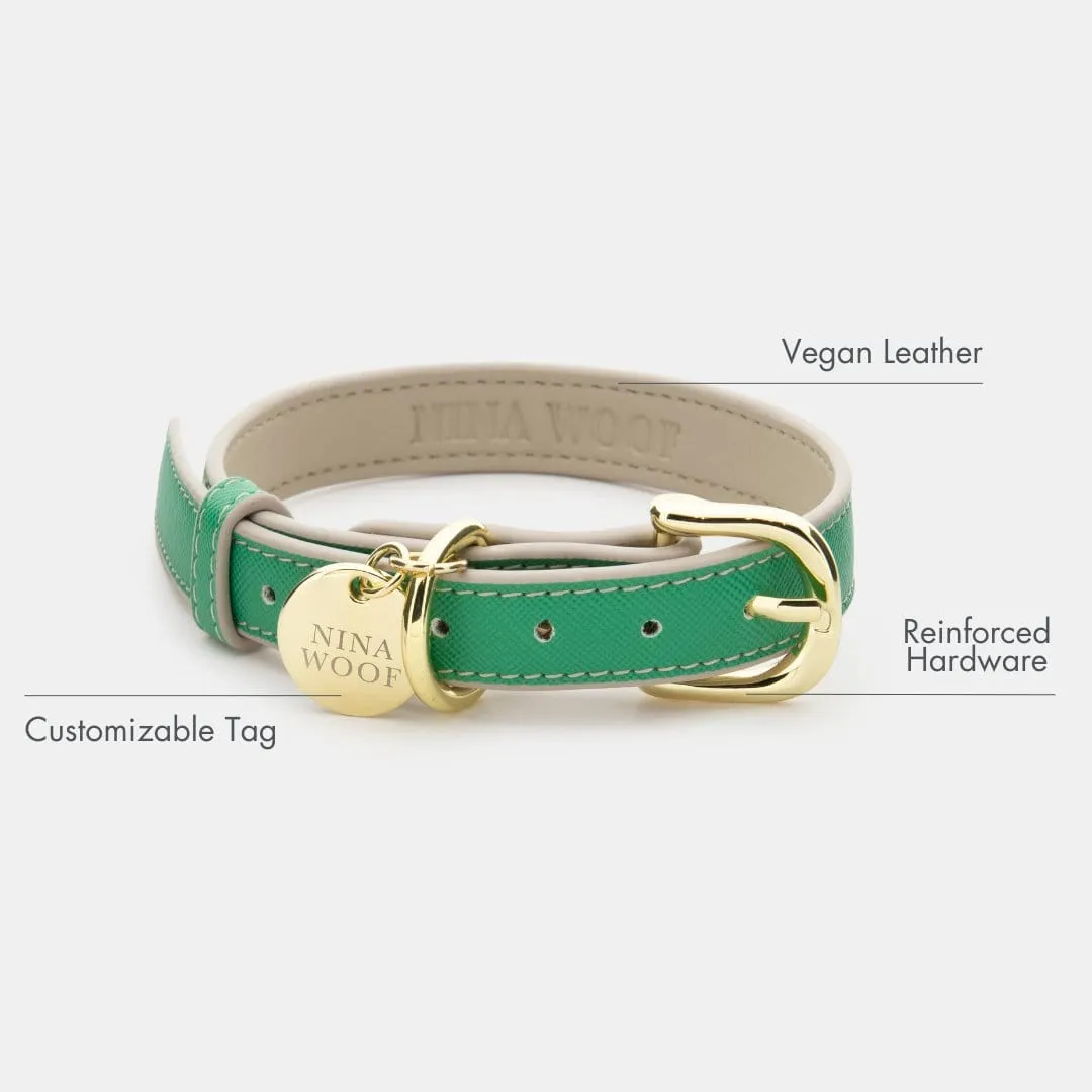 Rio Vegan Leather Dog Collar | Multiple Colours
