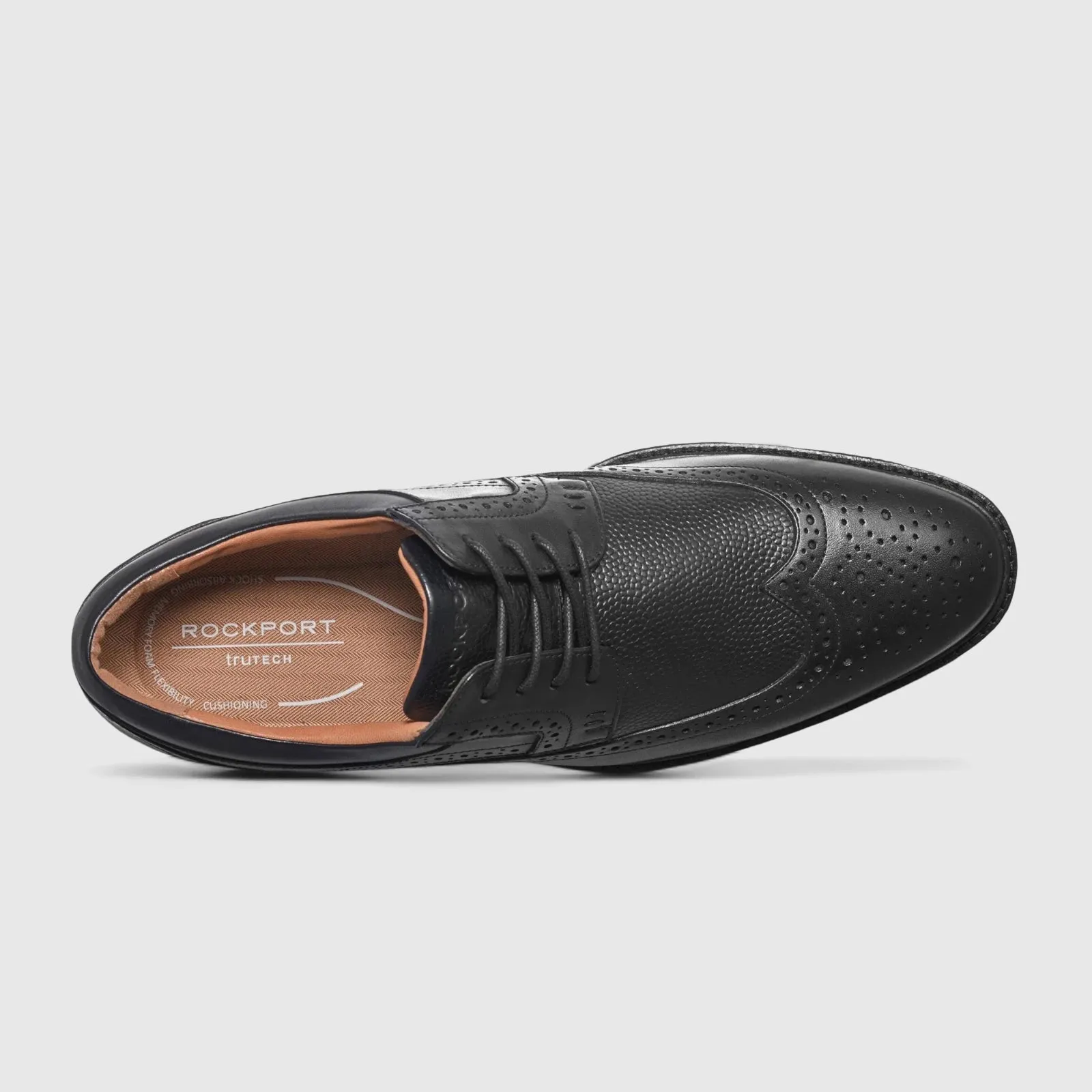 Rockport Fallo Lace Up Comfort Shoe Black