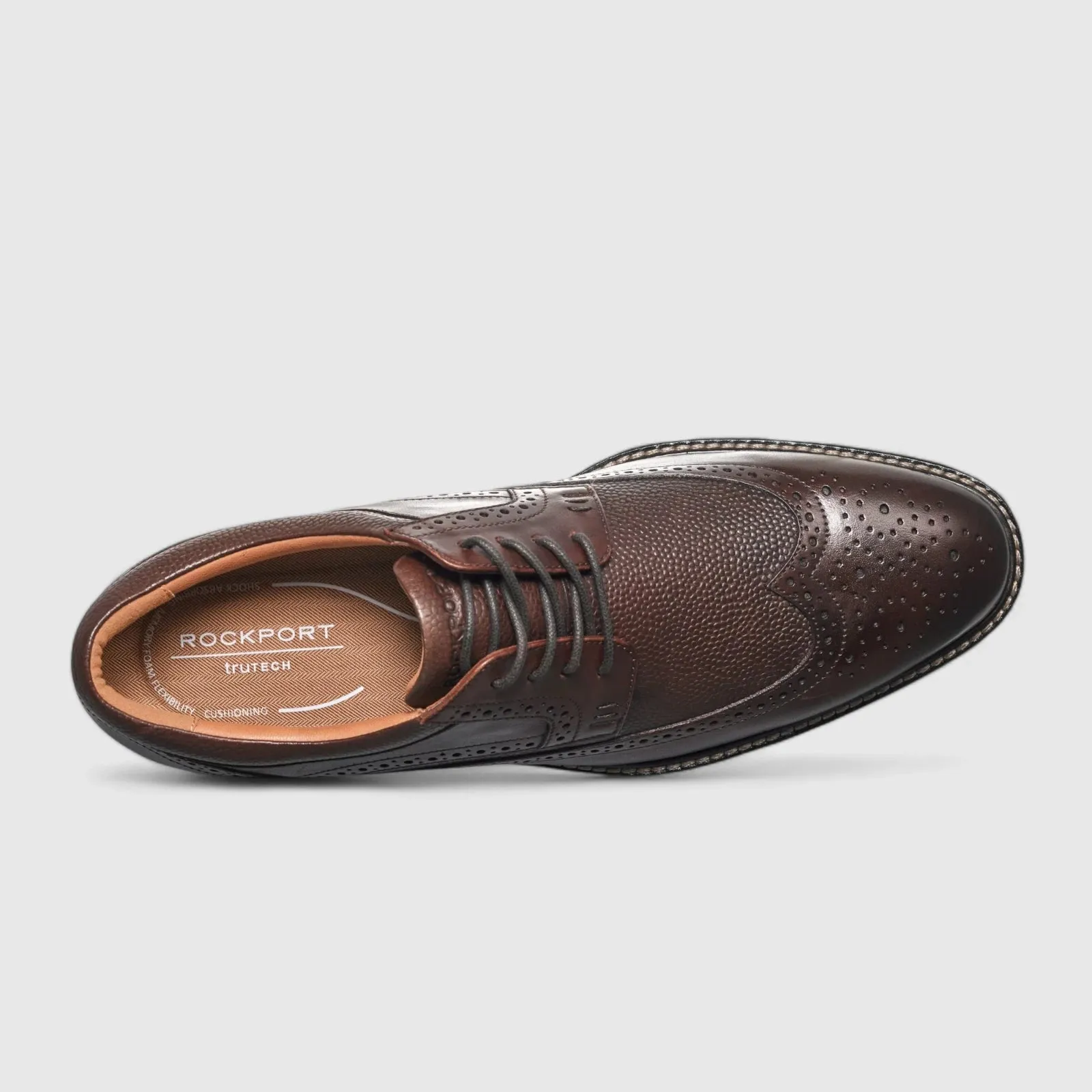 Rockport Fallo Lace Up Comfort Shoe Brown