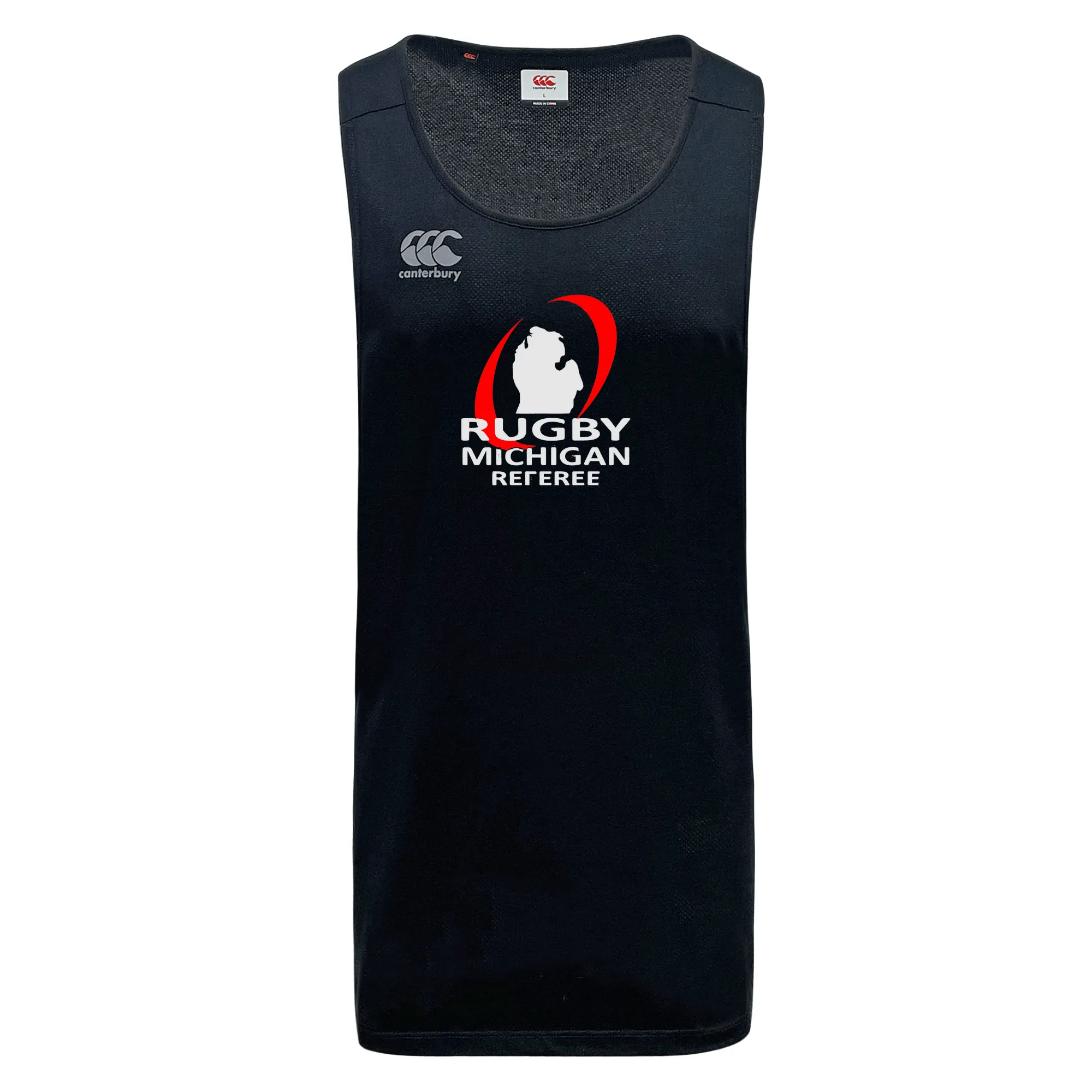 Rugby Michigan Referee Society Tempo Vapodri Singlet by Canterbury