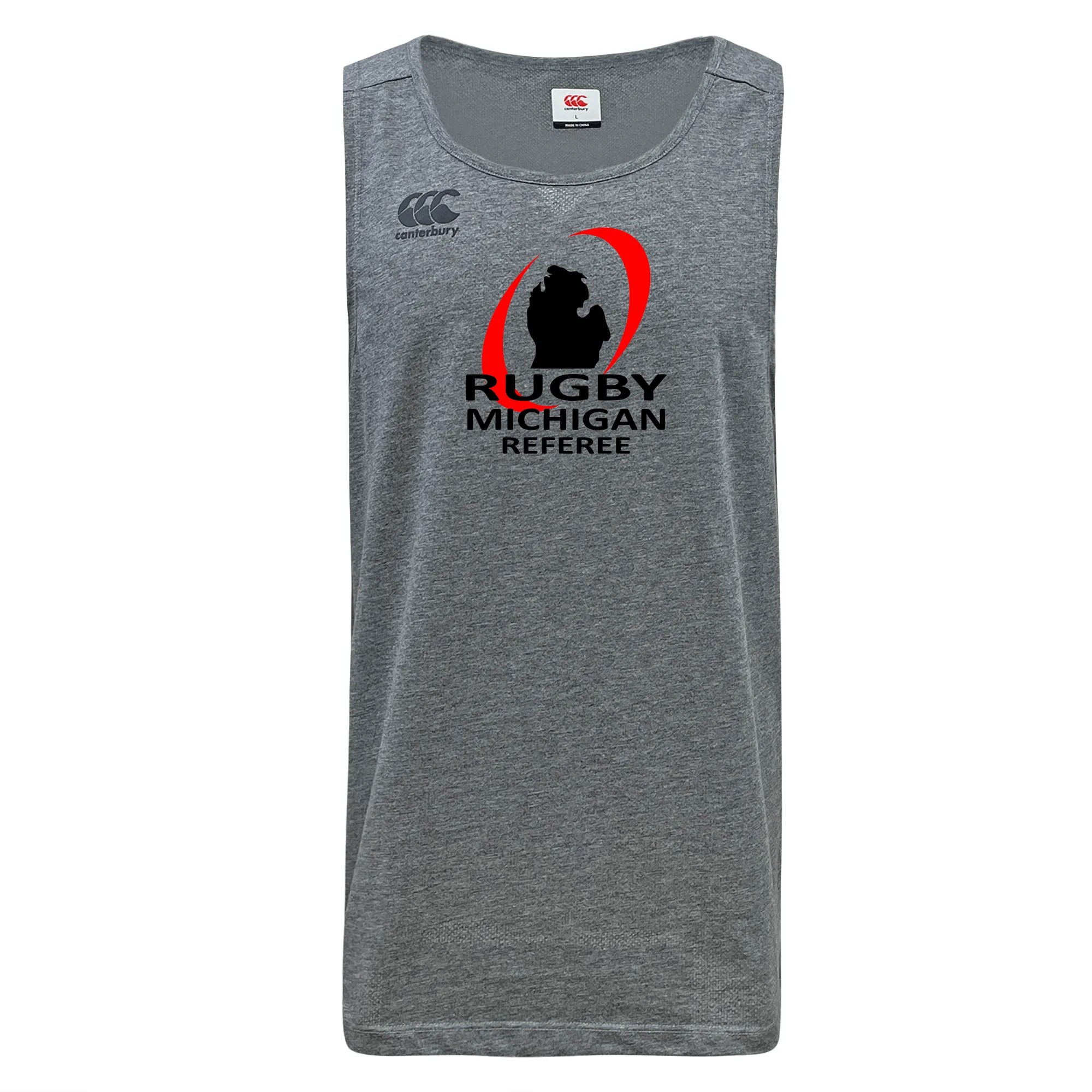 Rugby Michigan Referee Society Tempo Vapodri Singlet by Canterbury