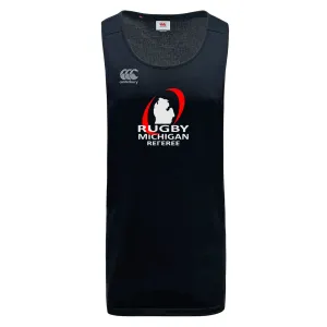 Rugby Michigan Referee Society Tempo Vapodri Singlet by Canterbury