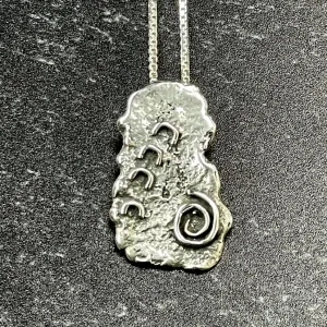 Sacred Horse Tracks Necklace & Earrings