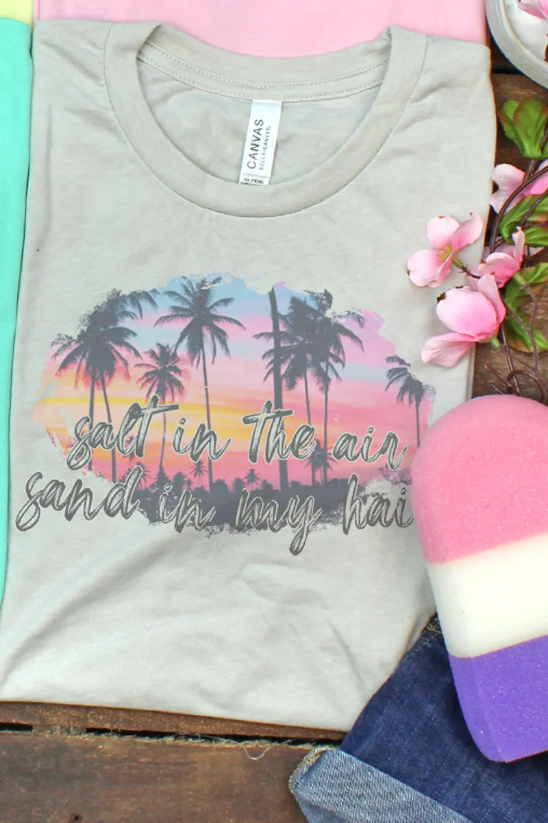 Salt In The Air Beach Tri-Blend Short Sleeve Tee